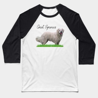 Great Pyrenees Baseball T-Shirt